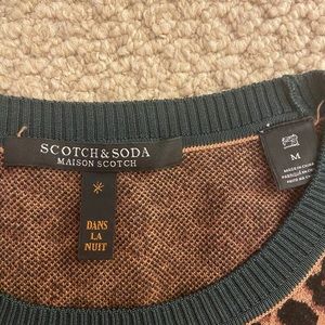 Scotch & Soda Leopard print sweater